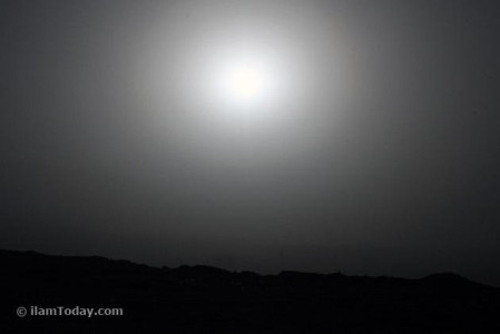 گزارش تصویری - ایلام، حداکثر دید 500 متر 