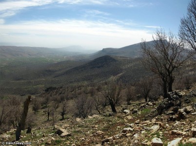 نمای منظره کارزان از چشم‌دید مانشت