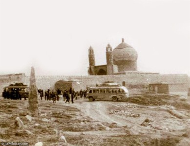 تصویری قدیمی از بارگاه امامزاده علی صالح(ع)