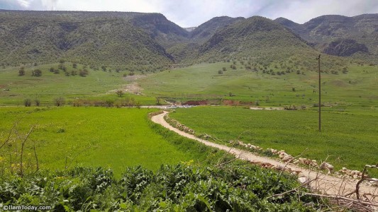طبیعت روستای سنگ سفید - چرداول
