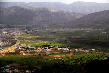 نمای دانشگاه ایلام