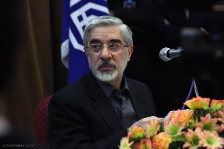    گزارش تصویری - حضور مهندس میرحسین موسوی در دانشگاه ایلام