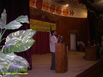 دکتر محمود احمدی نژاد قبل از انتخابات ریاست جمهوری در دانشگاه ایلام