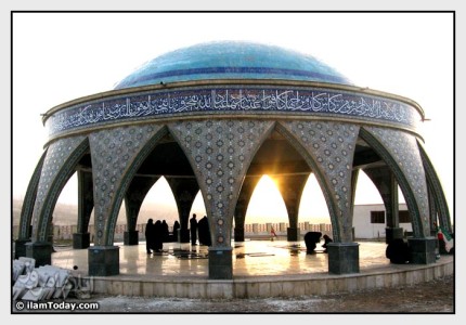 عصر عاشوراي 1385 - مزار شهداي گمنام ايلام