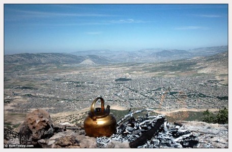 شهر ایلام از چشم‌دید کوه شلم!