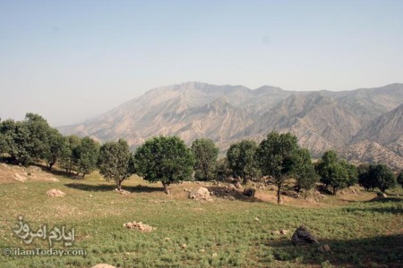 آوزا منطقه سیوان روبروی کبیرکوه