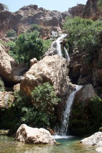 آبشار در بند بدره
