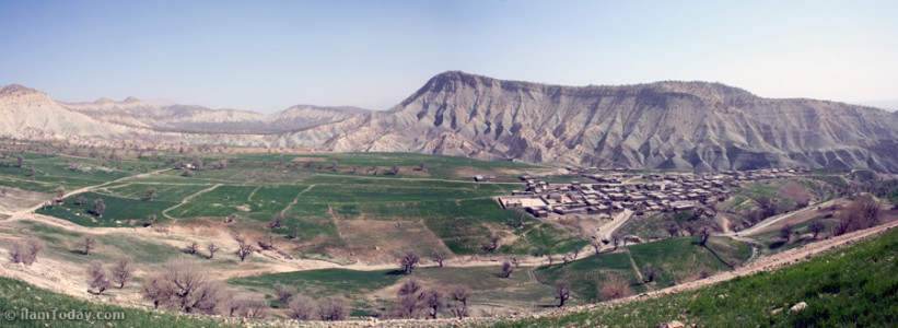 روستای قجر از توابع شهرستان ایلام (Ghajar village)