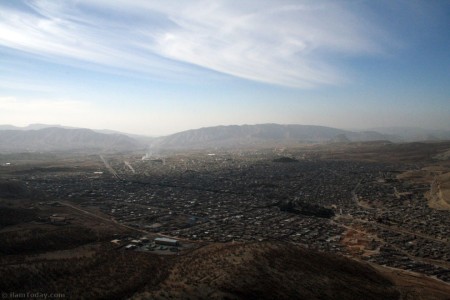 نمایی از شهر ایلام