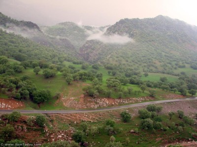 مسیر ایلام - دره شهر